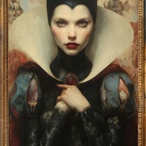 Elegant Portrait Art Print